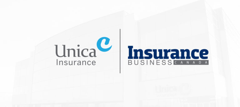 Unica Insurance and Insurance Business Canada Logos